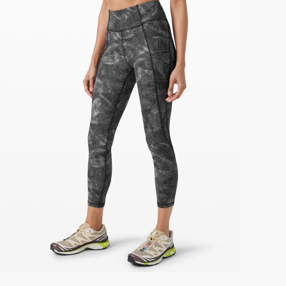 Lululemon Leggings- “Time to Sweat Crop”